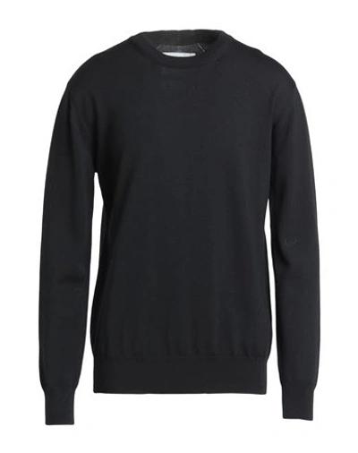 Jil Sander Man Sweater Black Size 42 Wool