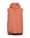 Jil Sander Woman Down Jacket Orange Size 6 Polyester