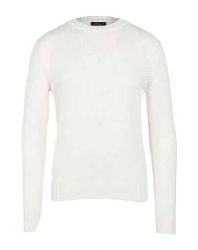 Aragona Man Sweater Off White Size 44 Wool