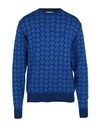 Arte Antwerp Man Sweater Blue Size S Cotton