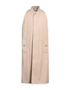 Burberry Man Overcoat & Trench Coat Beige Size 38 Cotton, Virgin Wool, Polyester, Polyamide In Beige