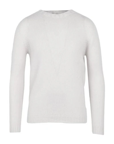 Aragona Man Sweater Off White Size 42 Wool, Cashmere In Off White