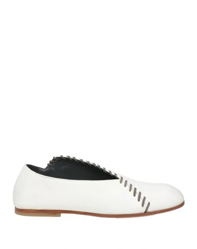Malloni Woman Mules & Clogs White Size 6 Soft Leather