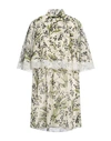 Red Valentino Woman Short Dress Ivory Size 2 Polyester In White