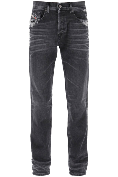 Diesel Tapered Jeans In Grey