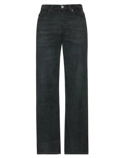 Haikure Big Wide Leg Jeans In Black