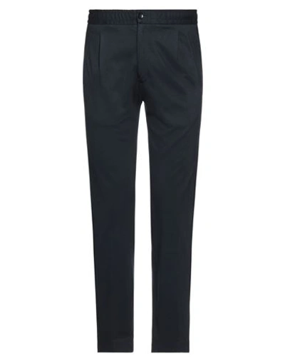 Jeordie's Man Pants Navy Size 28 Viscose, Polyamide, Elastane In Navy Blue