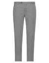 Pt Torino Man Pants Grey Size 44 Cotton, Lyocell, Elastane