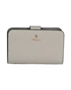 Furla Woman Wallet Light Grey Size - Soft Leather In Beige