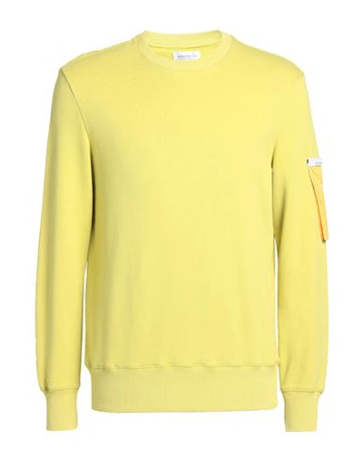 Pmds Premium Mood Denim Superior Man Sweatshirt Yellow Size Xxl Cotton