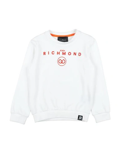 John Richmond Babies'  Newborn Boy Sweatshirt Off White Size 3 Cotton