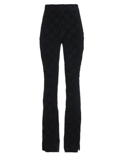 AMBUSH AMBUSH WOMAN PANTS BLACK SIZE XS COTTON, POLYAMIDE