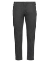 Entre Amis Man Pants Lead Size 38 Cotton, Elastane In Grey