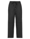 Seventy Sergio Tegon Woman Pants Black Size 4 Polyester, Elastane