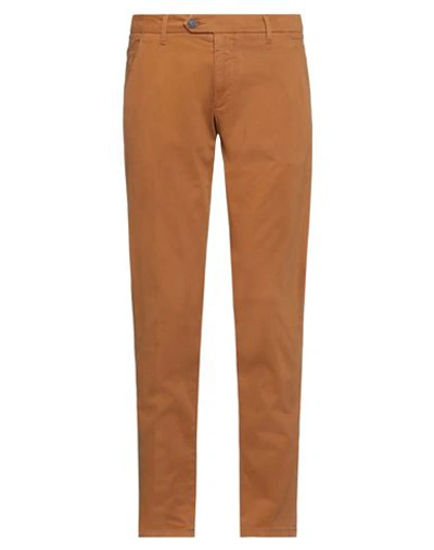 Roy Rogers Roÿ Roger's Man Pants Brown Size 34 Cotton, Elastane In Beige