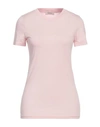 Motel Woman T-shirt Light Pink Size Onesize Cotton