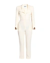Moschino Couture Woman Jumpsuit Beige Size 12 Acetate, Viscose In Beige