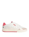 Palm Angels Man Sneakers White Size 11 Soft Leather In White