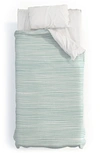 Deny Designs Coastal Studio Ocean 2-piece Duvet Set In Blue