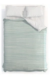 Deny Designs Coastal Studio Ocean 3-piece Duvet Set In Teal Blue