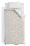 Deny Designs Iveta Melisande 2-piece Duvet Set In Taupe