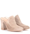 GIANVITO ROSSI EXCLUSIVE TO MYTHERESA.COM - SUEDE MULES,P00266775