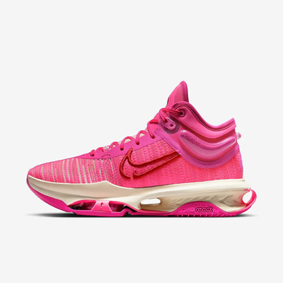 Nike Air Zoom G.t. Jump 2 减震防滑 低帮 篮球鞋 男款 粉红色 In Pink