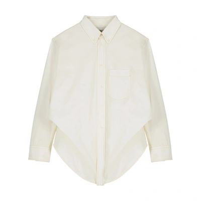 Laurence Bras Tent Long-sleeved Shirt In White