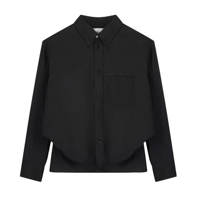 Laurence Bras Tent Long-sleeved Shirt In Black