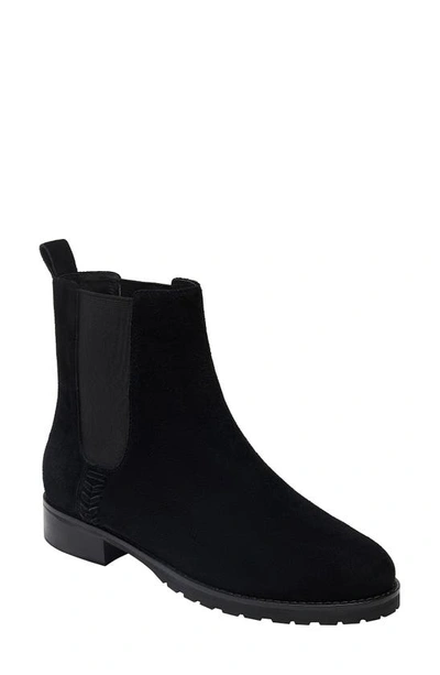 Jack Rogers Latham Chelsea Boot In Black/ Black