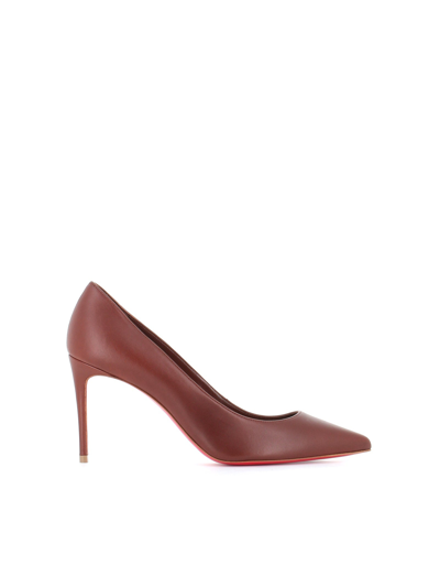 Christian Louboutin Décolletè Kate 85 In Brown