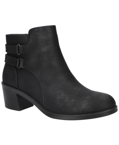 Easy Street Women's Murphy Comfort Ankle Boots In Black Matte