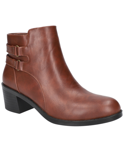 Easy Street Women's Murphy Comfort Ankle Boots In Tan