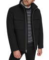 CALVIN KLEIN MEN'S HIPSTER FULL-ZIP JACKET WITH ZIP-OUT HOOD