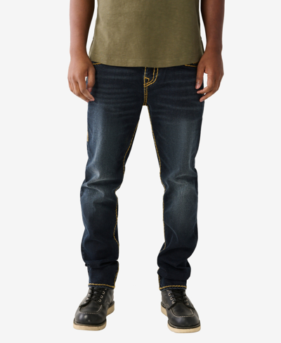 True Religion Men's Rocco Super T Skinny Jeans In Chicory Dark Wash