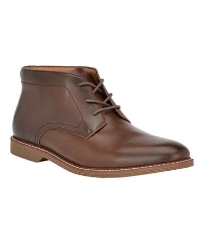 Tommy Hilfiger Men's Rosell Lace Up Chukka Boots In Brown