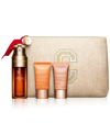 CLARINS 4-PC. DOUBLE SERUM & EXTRA-FIRMING SMOOTHING SKINCARE SET