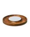 Nambe Duets Cheeseboard In Brown