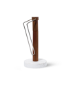 Nambe Chevron Paper Towel Holder In Brown