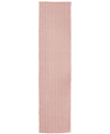 Km Home River Rvr-01 2'6" X 10' Runner Area Rug In Coral