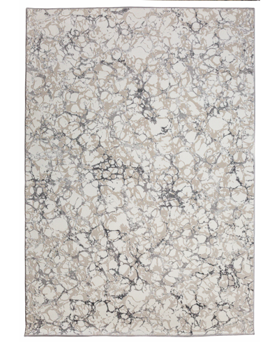 Km Home Closeout!  Teola 1240 3'3" X 4'11" Area Rug In Gray