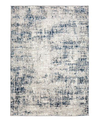 Km Home Closeout!  Teola 1241 3'3" X 4'11" Area Rug In Blue