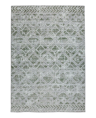 Km Home Closeout!  Teola 1243 3'3" X 4'11" Area Rug In Green