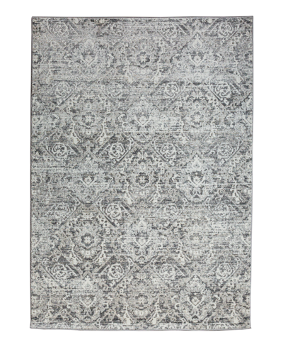 Km Home Closeout!  Teola 1244 3'3" X 4'11" Area Rug In Gray