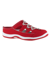 Easy Street Barbara Womens Comfort Insole Comfort Clogs In Red