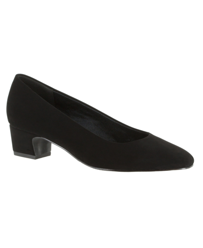 Easy Street Women's Prim Kitten Heel Pumps In Black Lamy