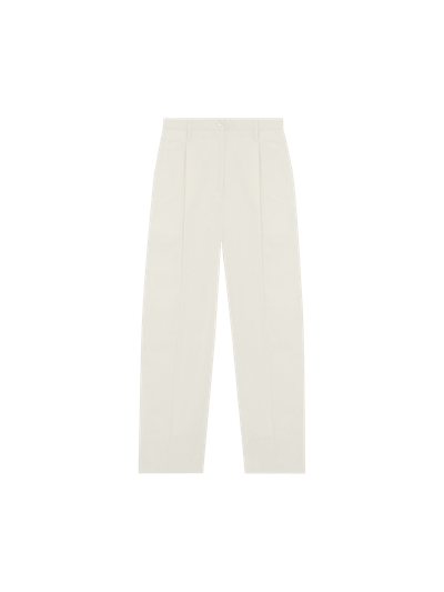 Pangaia Women's Cotton Linen Pants — Limestone L
