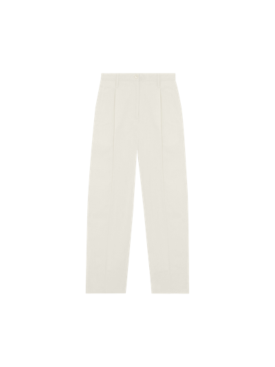 Pangaia Women's Organic Cotton Linen Pants — Limestone