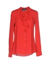 BOUTIQUE MOSCHINO Solid color shirts & blouses,38657833MV 5