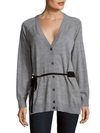 PRADA LANA WOOL CARDIGAN,0400095247238